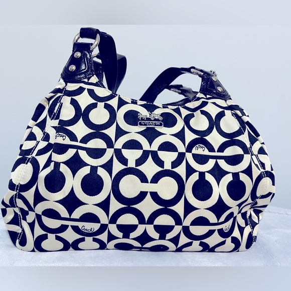 Coach print shoulder bag - Picture 2 of 10